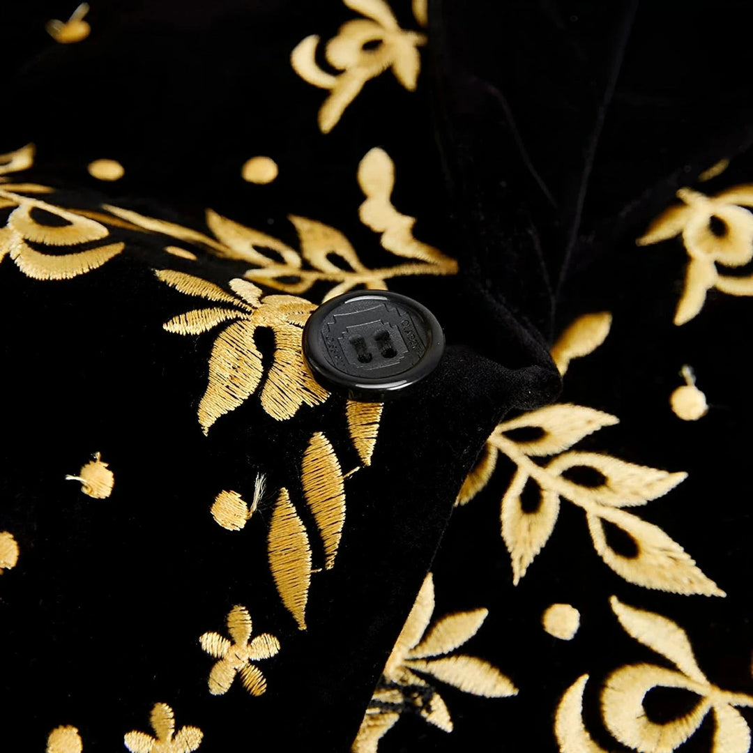 Aldridge Embroidered Blazer Wynston Duke 