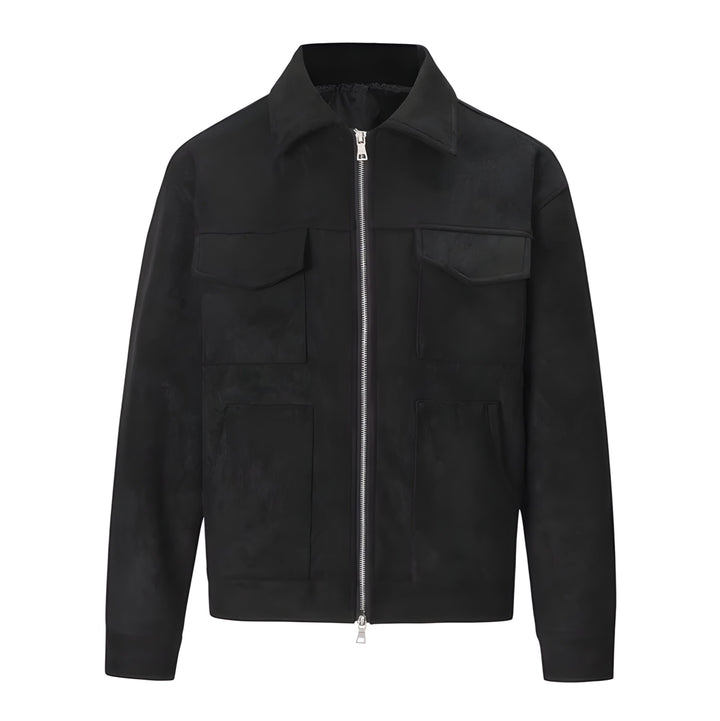 Ashford Suede Jacket Watson Duke Black S 