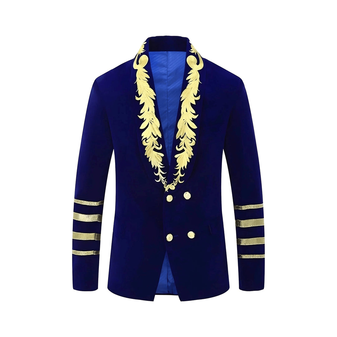Balfour Velvet Blazer Wynston Duke Royal Blue XS 
