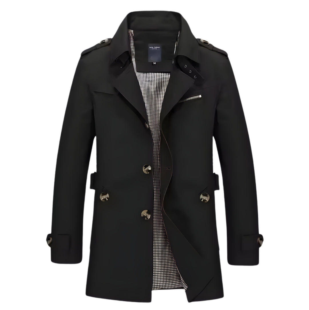 Fabian Trench Coat Watson Duke Black S 