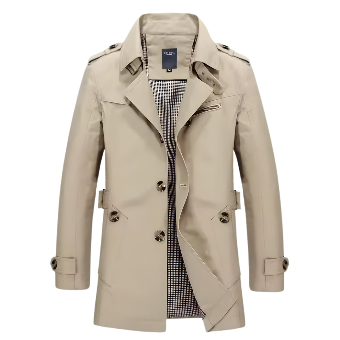 Fabian Trench Coat Watson Duke Khaki S 