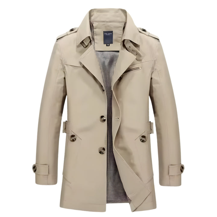 Fabian Trench Coat Watson Duke Khaki S 