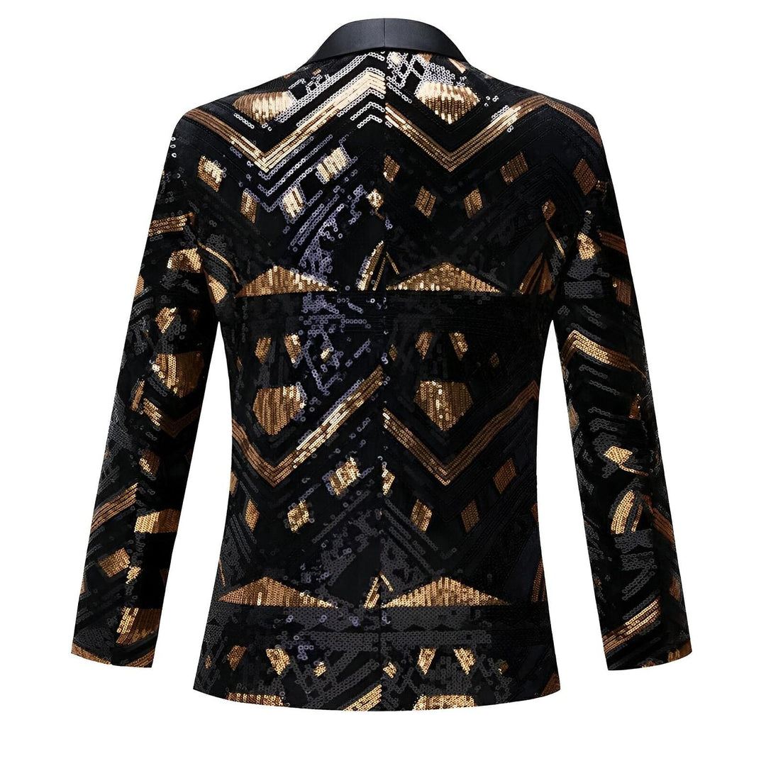 Hargrove Sequin Blazer Wynston Duke 
