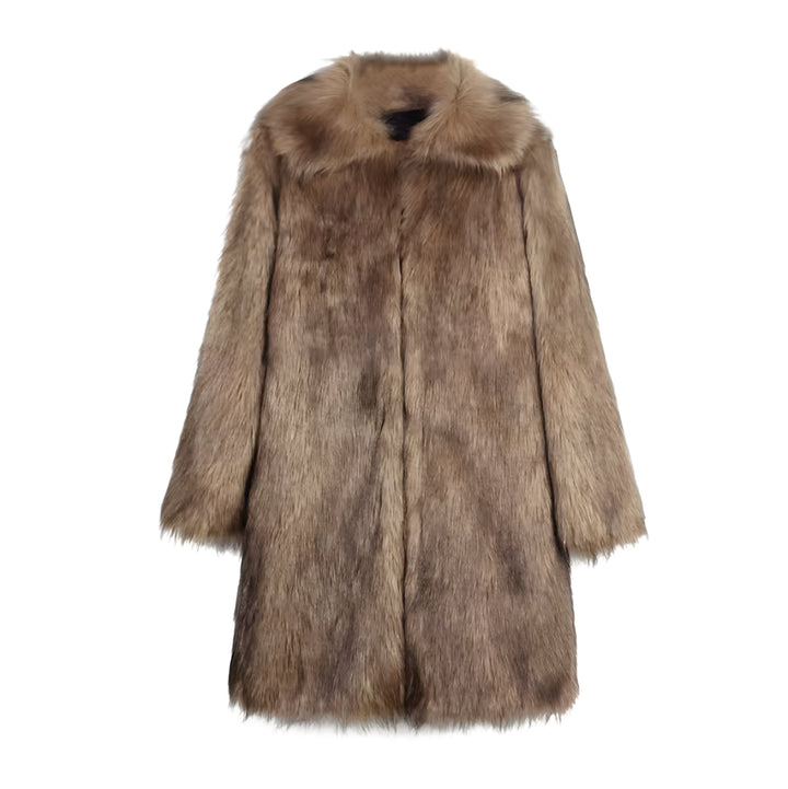 Kingsley Faux Mink Coat Watson Duke Brown S 