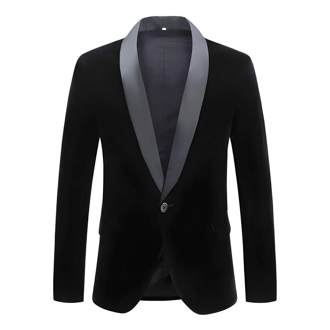 Osgood Velvet Blazer Wynston Duke S Black 