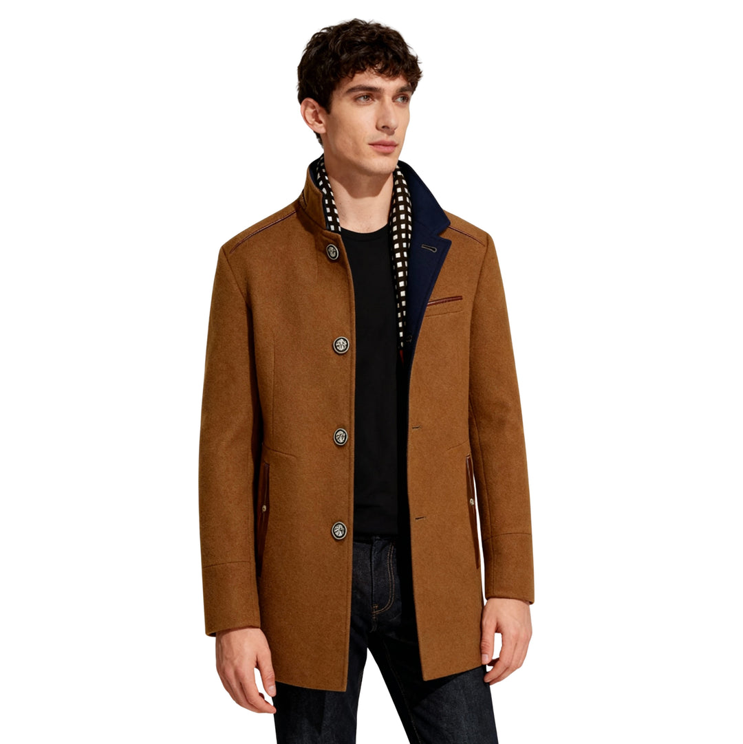 Whitmore Overcoat - Mocha Watson Duke 