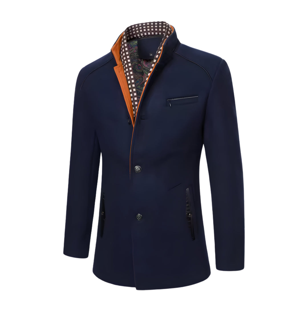 Whitmore Overcoat - Navy Watson Duke 